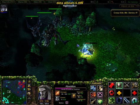 Warcraft III: The Frozen Throne/DotA Allstars .